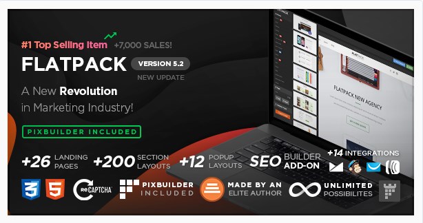[ThemeForest] FLATPACK v5.2 - конструктор лендинг _0.jpg
